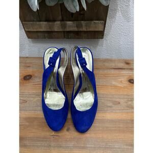 Guess royal blue high heels